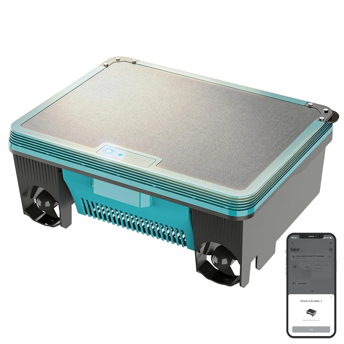 Over-Ground Robotic Pool Cleaner,APP Support