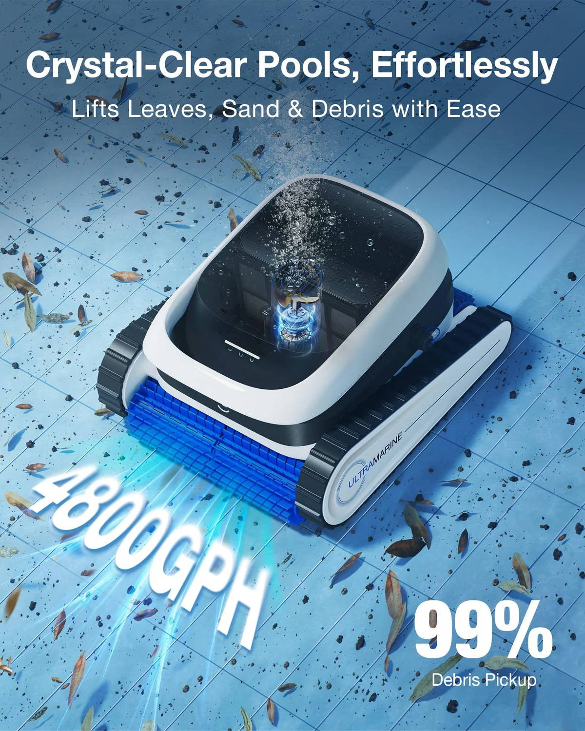 ECOVACS Ultramarine P1 Cordless Robotic, view 2