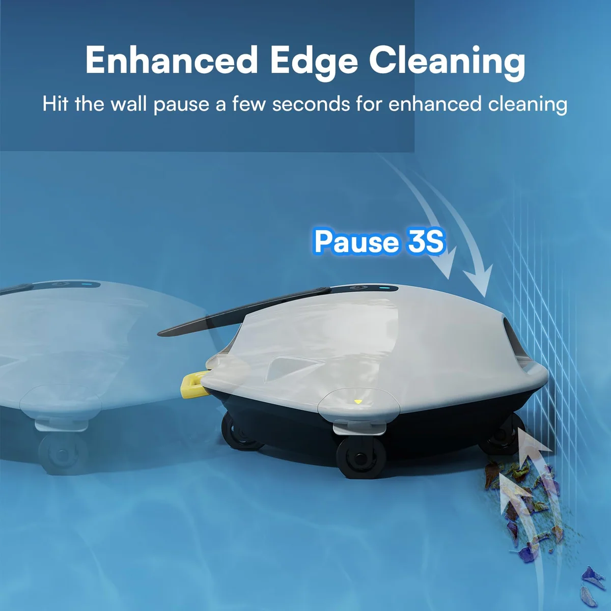 PoolMr cordless Robotic Pool cleaner, view 5